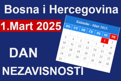 Dan Nezavisnosti BiH 2025