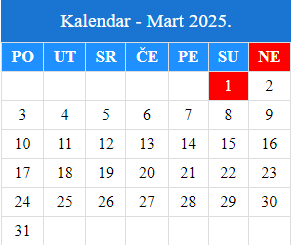 Dan Nezavisnosti BiH 2025 Mart